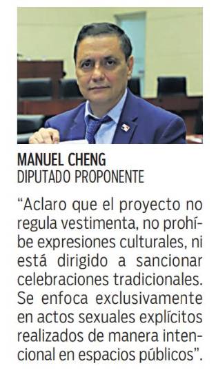 $!Ley: las conductas exhibicionistas serían penalizadas