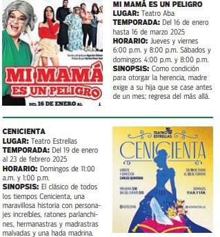 $!Verano teatral 2025