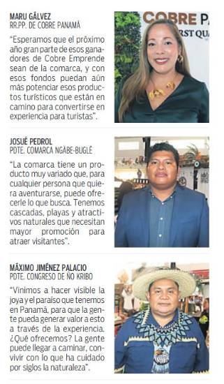 $!Cobre Panamá fortalece a emprendedores indígenas y proyecto Klosay marca el primer resultado del Circuito de Turismo Indígena