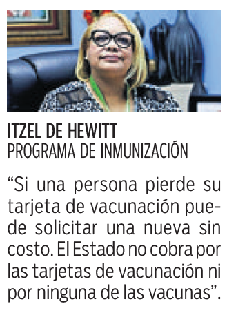 $!Un refuerzo contra el sarampión e influenza