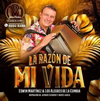 Edwin Martínez apuesta por mantener la cumbia