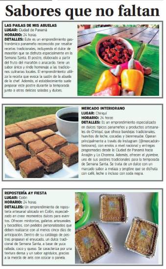 $!Recetas que vuelven en la Semana Mayor