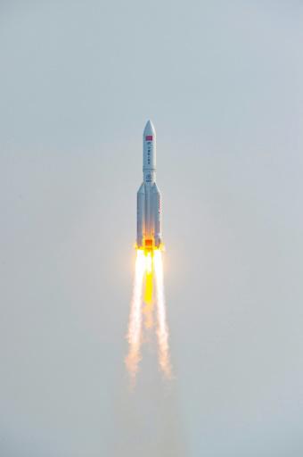China lanza el último módulo de su estación espacial