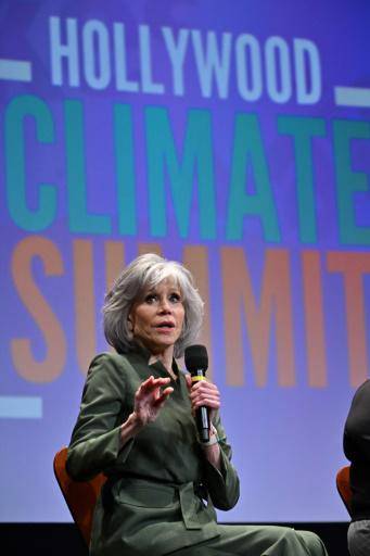 Jane Fonda está lista "para romperla" en la lucha por la crisis climático