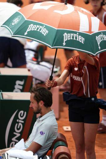 Medvedev recupera su alergia a la tierra y se despide de entrada en Roland Garros