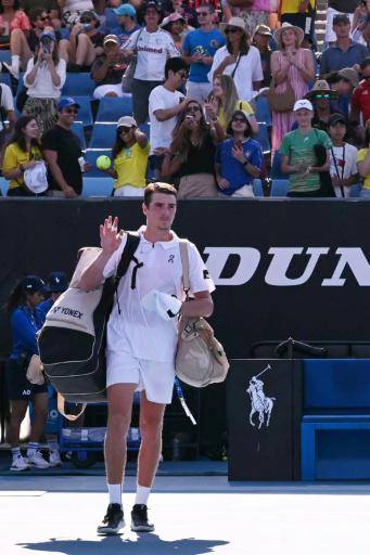 Fonseca, lastrado por la espalda, se despide a la primera en Australia