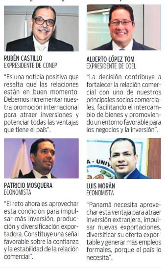 $!Decisión de EEUU de no aplicar arancel a Panamá y refuerza los lazos comerciales
