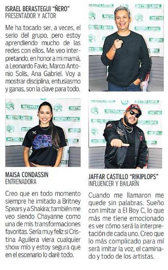 $!Ocho competidores buscarán brillar en Tu Cara Me Suena