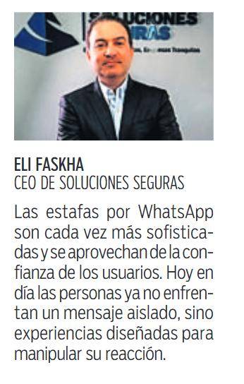 $!WhatsApp y redes, el nuevo foco de los ciberdelincuentes