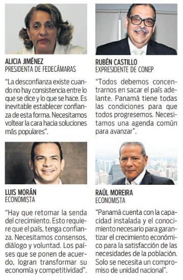 $!Optimismo y confianza para dinamizar la economía del país