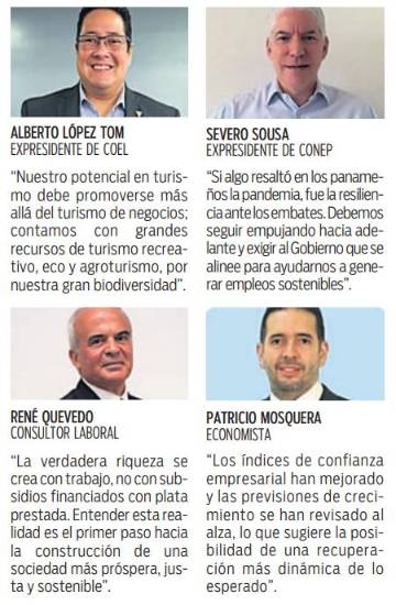 $!Optimismo y confianza para dinamizar la economía del país