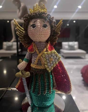 Pina Style, un emprendimiento donde elaboran figuras tejidas con amor y fe