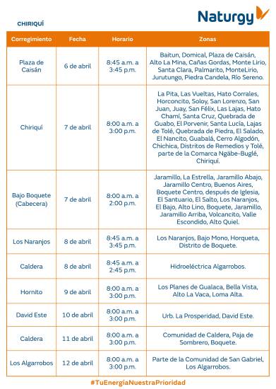 $!Trabajos de mantenimiento en la red eléctrica del 6 al 12 de abril de 2026