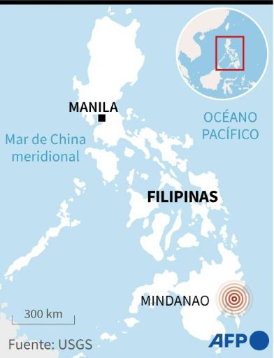 Un terremoto de magnitud 6,0 estremece el sur de Filipinas sin dejar víctimas