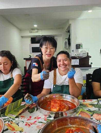 La cultura coreana conquista paladares panameños con talleres de kimchi