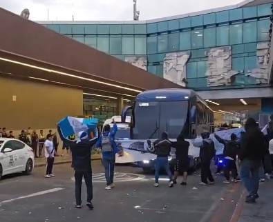 ML | Así fue recibida la selección de Panamá.