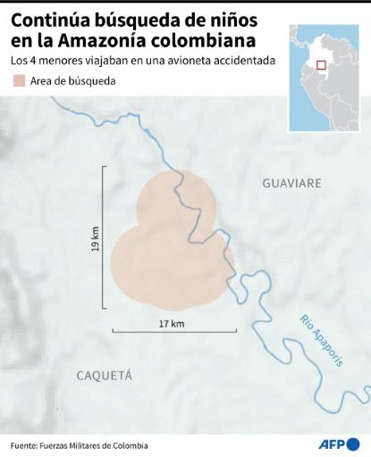 Niños indígenas perdidos en la selva colombiana están vivos, según autoridades