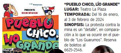 $!La cartelera teatral del verano 2024