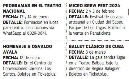 ¡Las actividades culturales se apoderan del verano 2024!