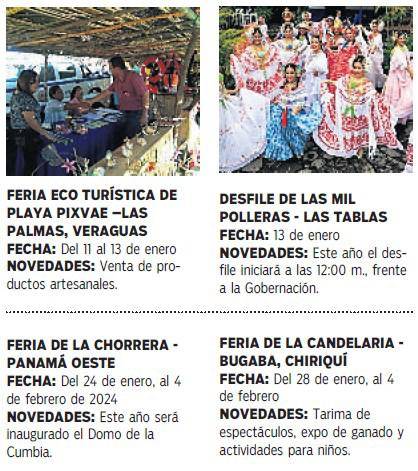 $!Populares ferias y desfiles están por iniciar