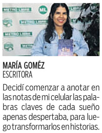 $!Mariee lleva sus sueños al papel