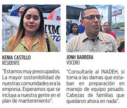 $!Comunidades alrededor de la mina piden ser tomadas en cuenta en plan de cierre