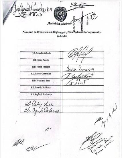 $!Presidenta de la Asamblea afirma que hay “consenso” para conformar las 15 comisiones de trabajo del legislativo