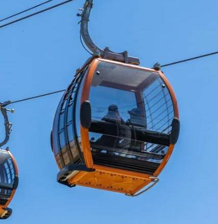 PEXELS | Cabina de teleférico.