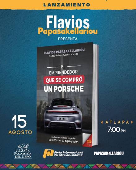 $!Flavios Papasakellariou presentará su quinto libro