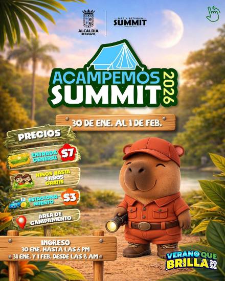 $!El Jardín Botánico Summit abre sus puertas para acampar