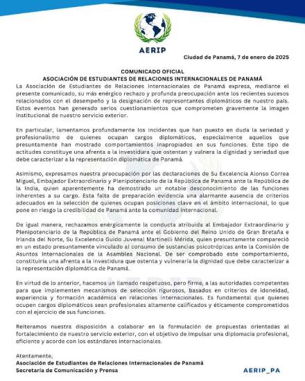 $!Estudiantes de Relaciones Internacionales exigen diplomacia ética y profesional