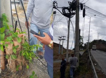 Cable Onda denuncia vandalismo a sus fibras en Panamá Norte, hay 20 mil hogares afectados