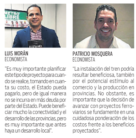 $!Expertos analizan el tren Panamá-David