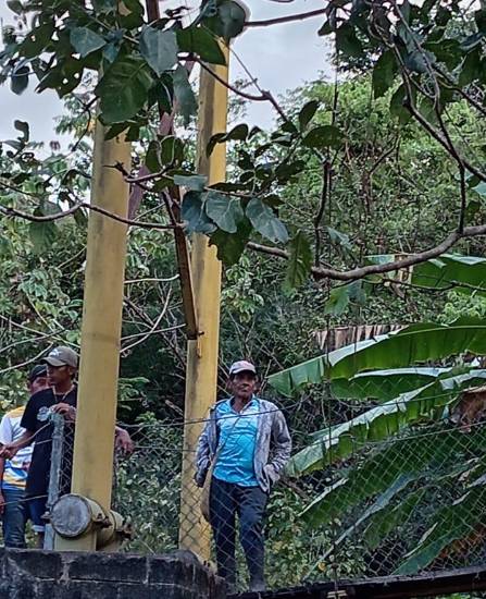Representante de San José de Cañazas lucha por un puente en el río San Antonio