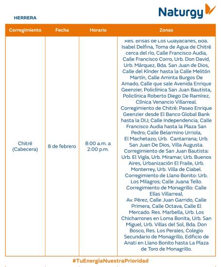 $!Aviso importante: Trabajos de mantenimiento en la red eléctrica del 2 al 8 de febrero de 2026
