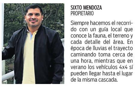$!Finca Agroturística Las Cascadas entre senderos y mirador