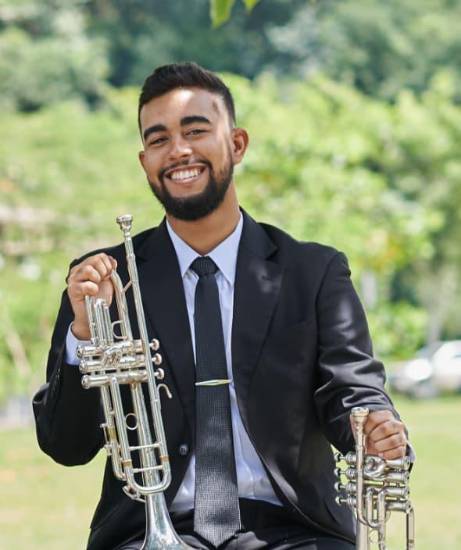 Eleany Mejía: La trompetista que rompe esquemas