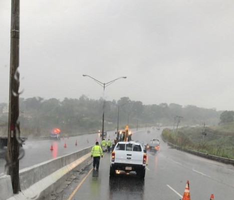 Lluvias moderadas en todo el país hasta el miércoles