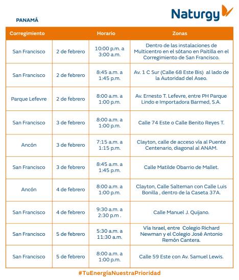 $!Aviso importante: Trabajos de mantenimiento en la red eléctrica del 2 al 8 de febrero de 2026