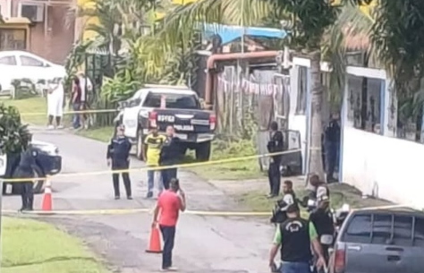 ML | Autoridades en el lugar.