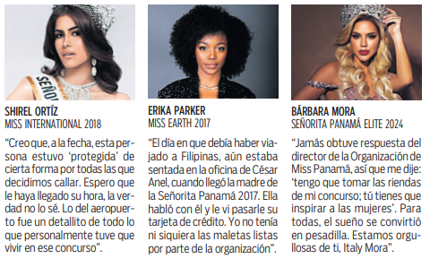 $!Misses opinan del maltrato por parte de César Anel Rodríguez