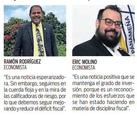 $!Moody’s mantiene el grado de inversión a Panamá en Baa3