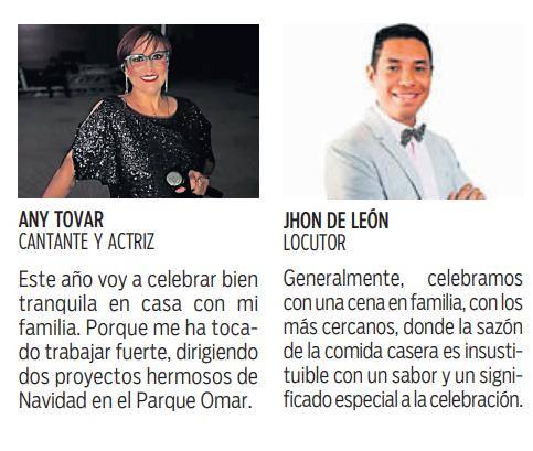 $!Celebrarán la Navidad entre cenas y reuniones