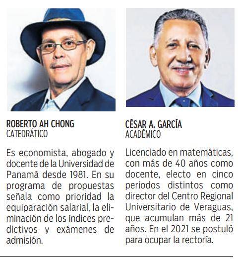 $!Académicos oficializan candidatura a rector en la UP