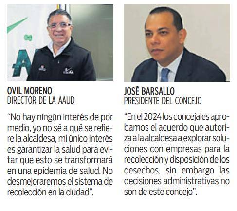 $!“Nuestro único interés es recoger la basura de San Miguelito”, Mulino