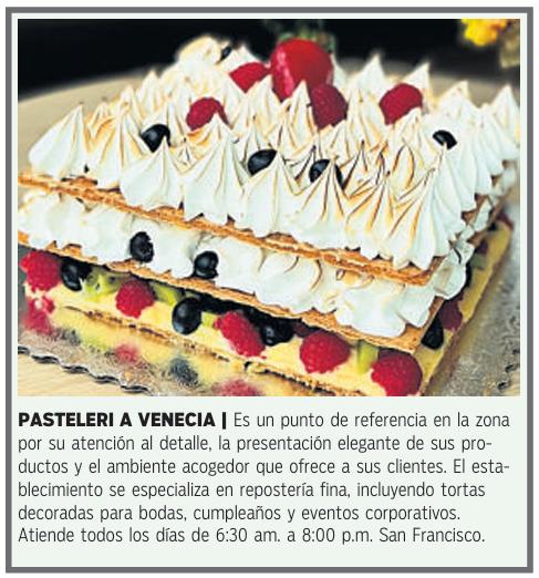 $!Repostería gourmet y sabores del mundo