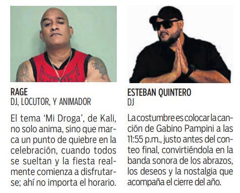 $!DJs revelan canciones clásicas de Año Nuevo