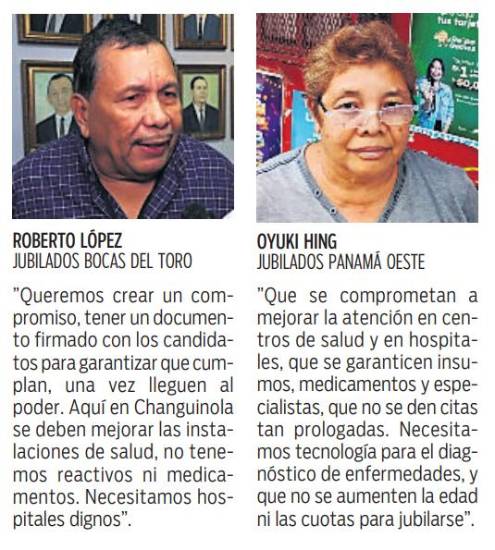 $!Las propuestas presidenciales para los jubilados y pensionados