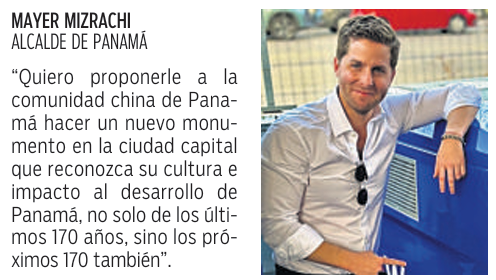 $!Presidente Mulino ordena inmediata restauración del monumento chino