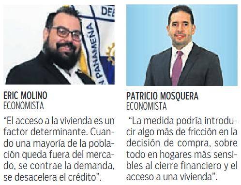 $!ITBI limitaría acceso a vivienda a los que tengan salario menor a B/.1,500